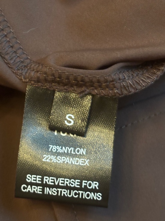 Ruti Go To Brown Midi Skirt with Pockets. Small - Picture 12 of 13